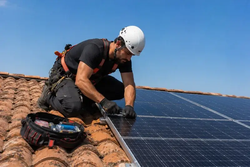 Maintenance et monitoring de panneaux solaires à Lucbardez-et-Bargues